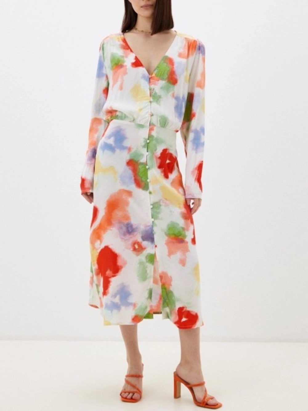 NWT Ichi midi dress